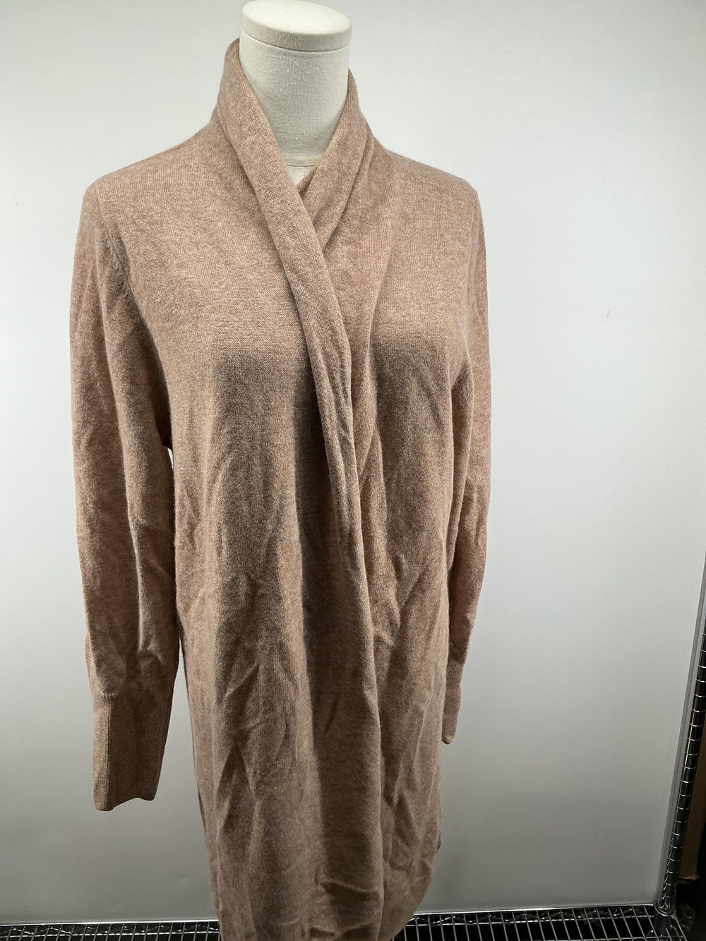 Mongolian Cashmere Duster Cardigan Sweater